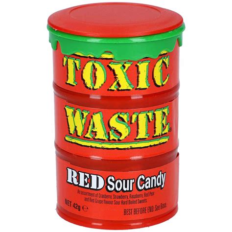 Toxic Waste Red Sour Candy 42g Online Kaufen Im World Of Sweets Shop