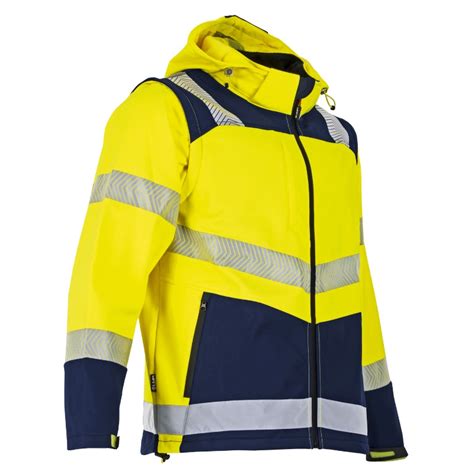 Veste Softshell Authentic Hv Viseur Veste Lma