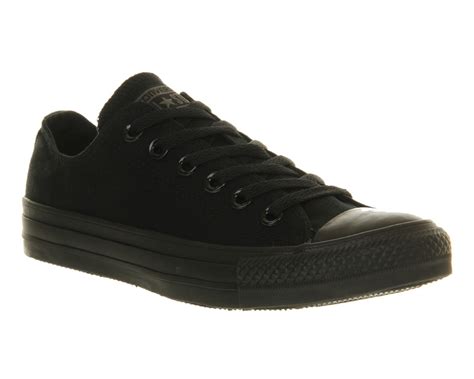 Converse All Star Low Trainer in Black | Lyst