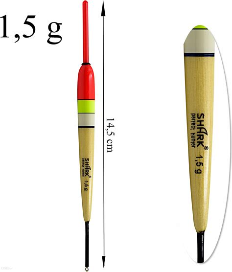 Shark Spławik Przelotowy Z Balsy 1 5 G 14 5cm Ceny i opinie Ceneo pl