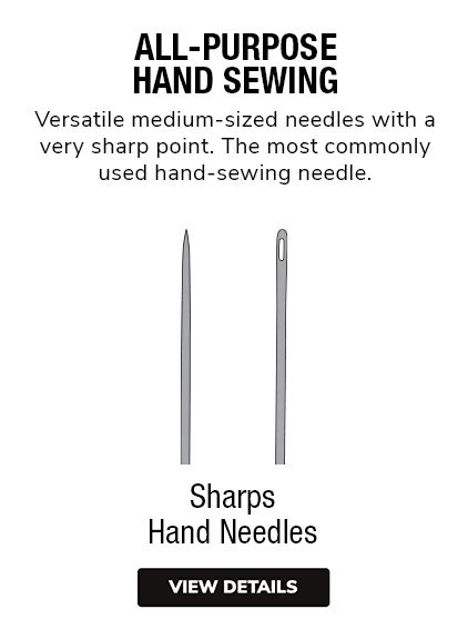 Types Of Hand Sewing Needles