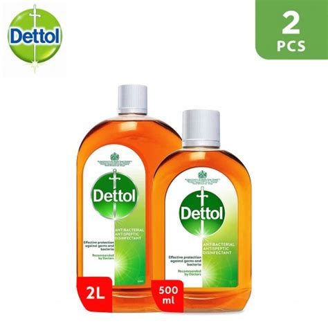 Buy Dettol Antiseptic Antibacterial Disinfectant Liquid 2 L 500 Ml