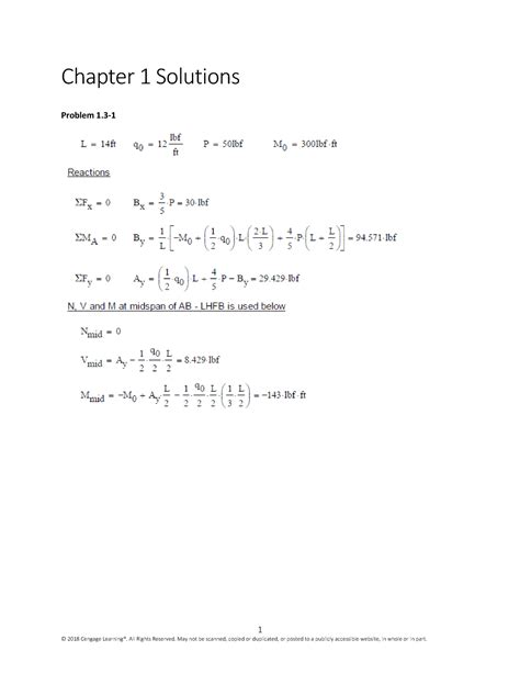 Mechanics Of Materials Chapter