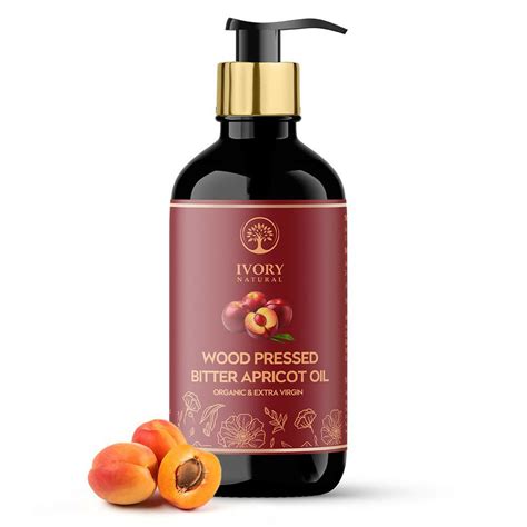 Buy Ivory Natural Wood Pressed Bitter Apricot Oil Organic And Extra Virgin For Deep Moisturization