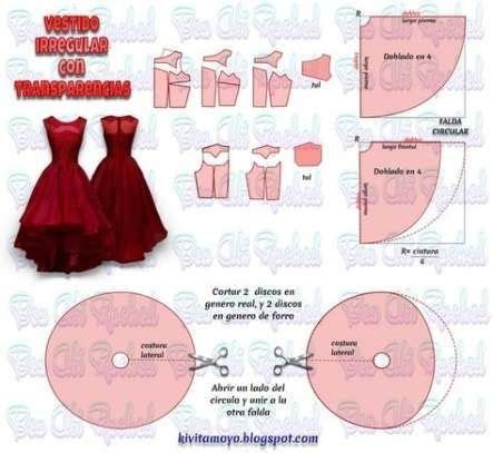 Moldes Para Hacer Hermosos Vestidos Steemit Skirt Patterns Sewing