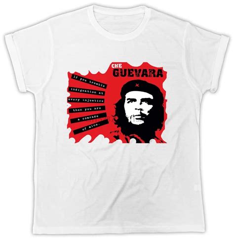 Che Guevara T Shirt Quote Retro Political Cuba Revolution Unisex 2019