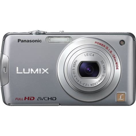 Panasonic Lumix DMC FX700 Digital Camera Silver DMC FX700S B H