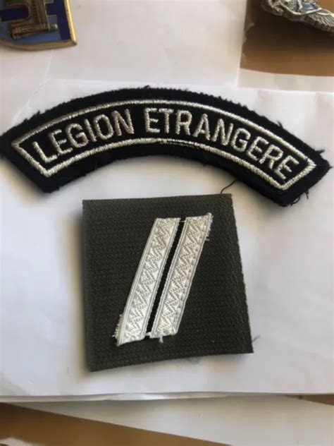 Lot L Gion R Giment Tranger De Cavalerie Rec Opex Titre Paule Galon