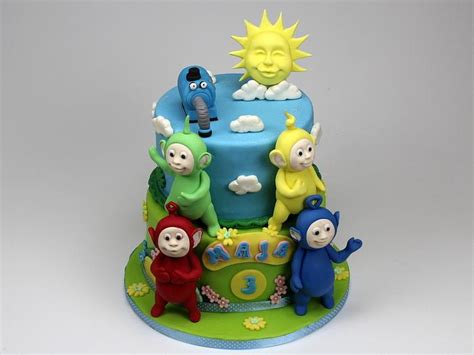 Teletubbies Birthday Cake Decorated Cake By Beatrice CakesDecor