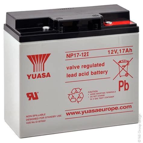 Batterie Plomb AGM NP17 12I 12V 17Ah Batterie S Cdiscount Bricolage