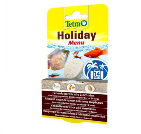 Tetra Goldfish Tropical Holiday Block Food Weekend Sticks Weeks