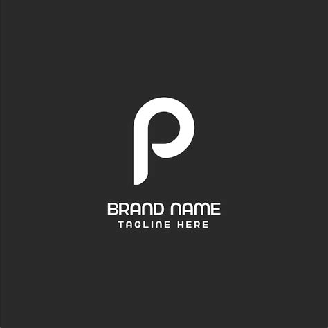 Premium Vector P Letter Logo Design