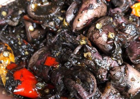 Resep Cumi Hitam Bumbu Iris Dijamin Enak No Amis SarapanCepat Oleh