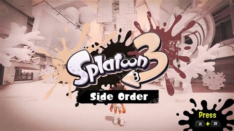 Splatoon 3 Expansion Pass Wave 2 Side Order Gameplay Youtube