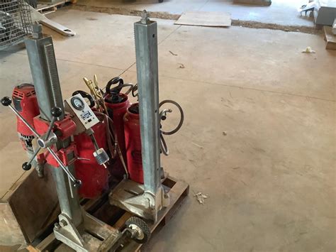 Milwaukee 4125 Dymorig Drill W Stand Bigiron Auctions