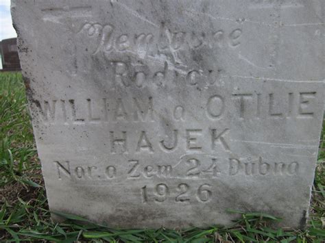 William Hajek Find A Grave Memorial