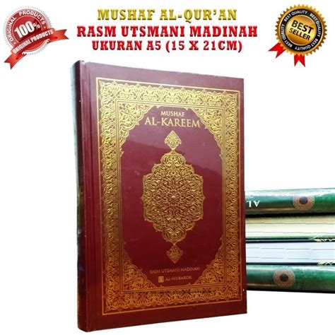 Jual Promosi Toko Al Quran Madinah Asli Mushaf Al Kareem Rasm Utsmani