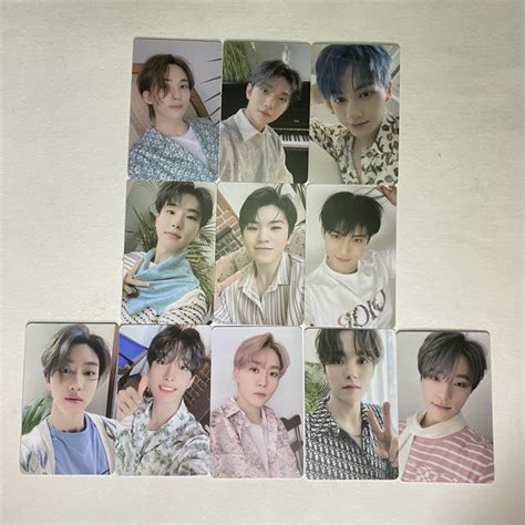 Seventeen Lucky Draw M U Round Photocard Jeonghan Joshua Jun