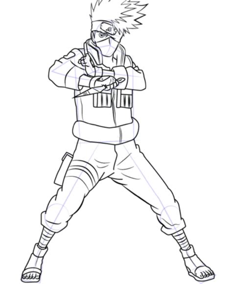 C Mo Dibujar A Kakashi Hatake De Naruto Im Genes Y Consejos