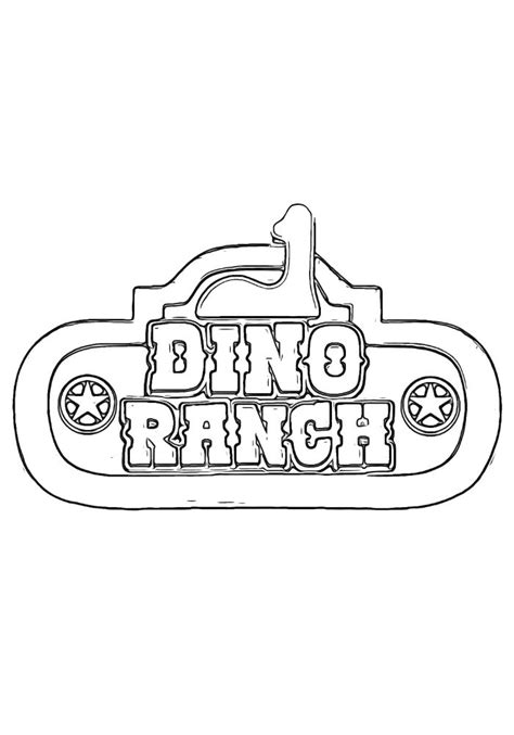 Disegni Dino Ranch Da Colorare E Stampare Gratis Pdf Gbr