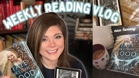 WEEKLY READING VLOG How Much Fantasy Romance Can I Read Over Spring