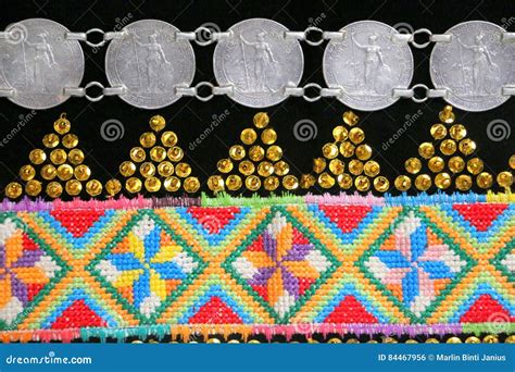 Kadazan Costume stock photo. Image of ornament, greetings - 84467956