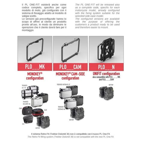 Telaietti Laterali Givi Plor Cam Per Ktm E Adventure Monokey