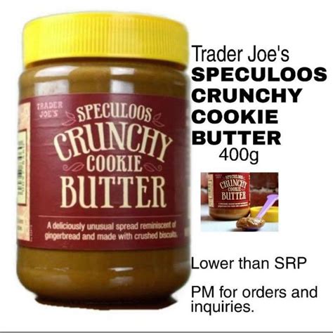 Original Trader Joe S Speculoos Crunchy Cookie Butter 400g Lazada Ph