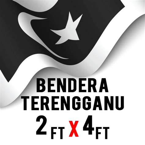 Bendera Terengganu 2x4 kaki | Shopee Malaysia