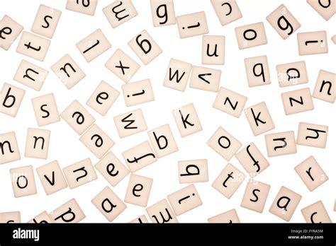 jumbled alphabet  res stock photography  images alamy
