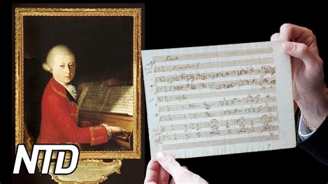 Mozarts Brev Auktioneras Ut P Christies Ntd Nyheter Youtube