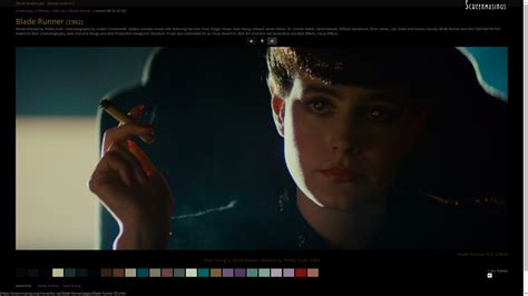 Blade Runner 1982 Color Palette Enjoy The Silence Blade Runner