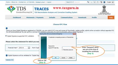 How To Do Digital Signature Supported Kyc Validation On Traces