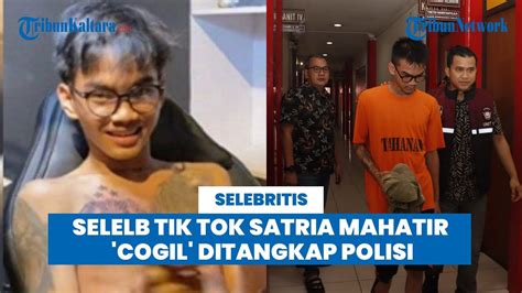 Viral Seleb Tiktok Satria Mahathir Cogil Ditangkap Karena Aniaya Anak