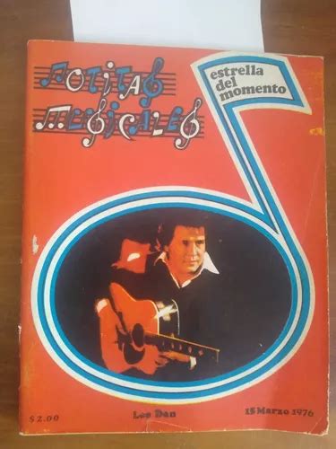 Leo Dan Notitas Musicales 1976 Poster Lucia Mendez Color MercadoLibre