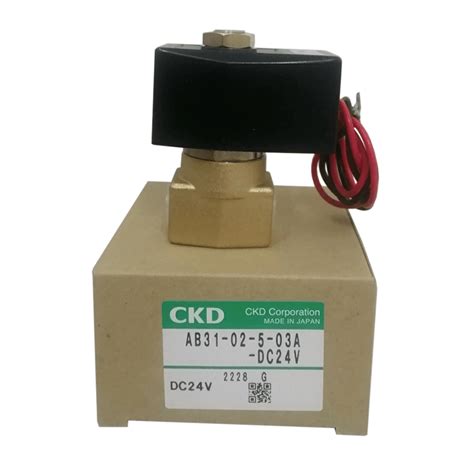 New In Stock Ckd Solenoid Valve Ab31 02 5 03a Dc24v Ckd Solenoid Valve