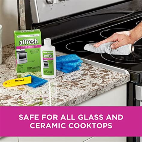 Affresh Cooktop Cleaning Kit Safe For Glass And Ceramic Cooktops Includes 5 Oz Cleaner 5 Pads