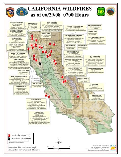 Map Of California Fires Last 5 Years | Download Them And Print - Active ...