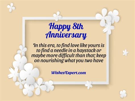 25 Best Happy 8th Anniversary Wishes And Messages