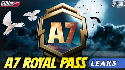 A7 Royal PASS 1 TO 100 RP REWARDS A7 ROYAL PASS LEAKS PUBG MOBILE