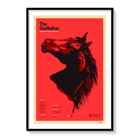 Buy The Godfather 01 Movie Poster Online at Best Price – Dessine Art