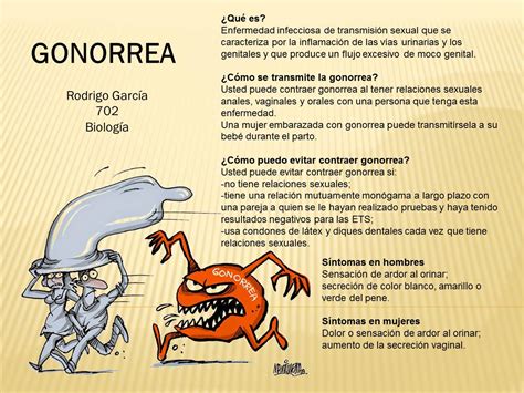 Triptico Sobre La Gonorrea