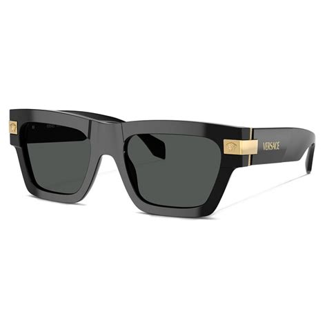 Versace - Special Project Classic Top Sunglasses - Black Gold ...