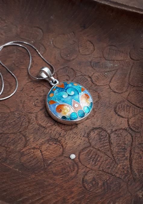 Georgian Cloisonne Enamel Pendant Ornaments In Etsy