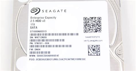 Серверный HDD 2 5 SATA 1TB Seagate ST1000NX0313