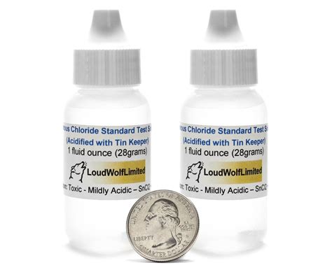 Stannous Chloride Solution / 2 Fluid Ounces / Tests for Gold