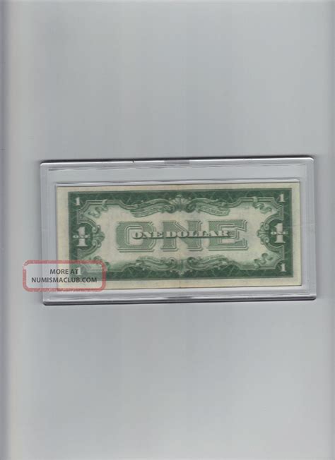 1928 One Dollar Silver Certificate Star Note