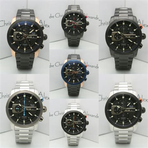 Jual Original Jam Tangan Pria Cowok Alexandre Chritie Ac