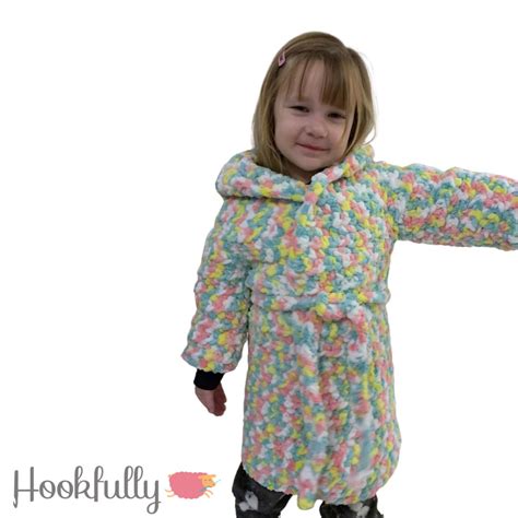 Cuddly Kids Bathrobe Crochet Pattern - Hookfully