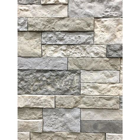 Shop Airstone 8 Sq Ft Spring Creek Primary Wall Faux Stone Veneer At